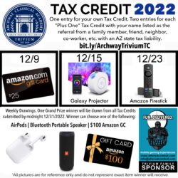 Tax Credit 2022 promotion
