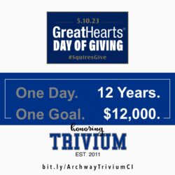 Great Hearts Day of Giving results