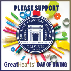 Please support Great Hearts Day of Giving